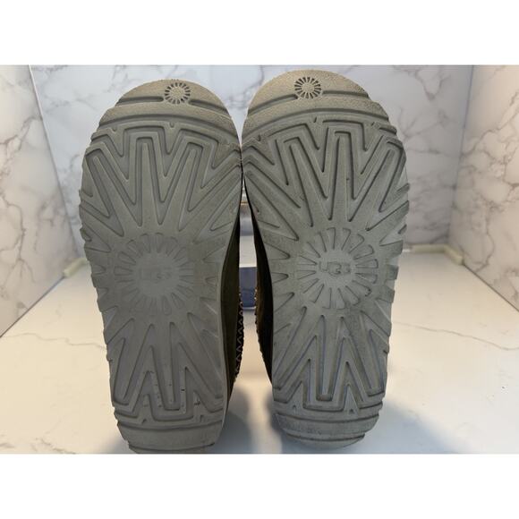 UGG Men's/ Unisex Tasman II Slippers, Moss Green, Size 7 PRE-OWNED - Picture 6 of 7